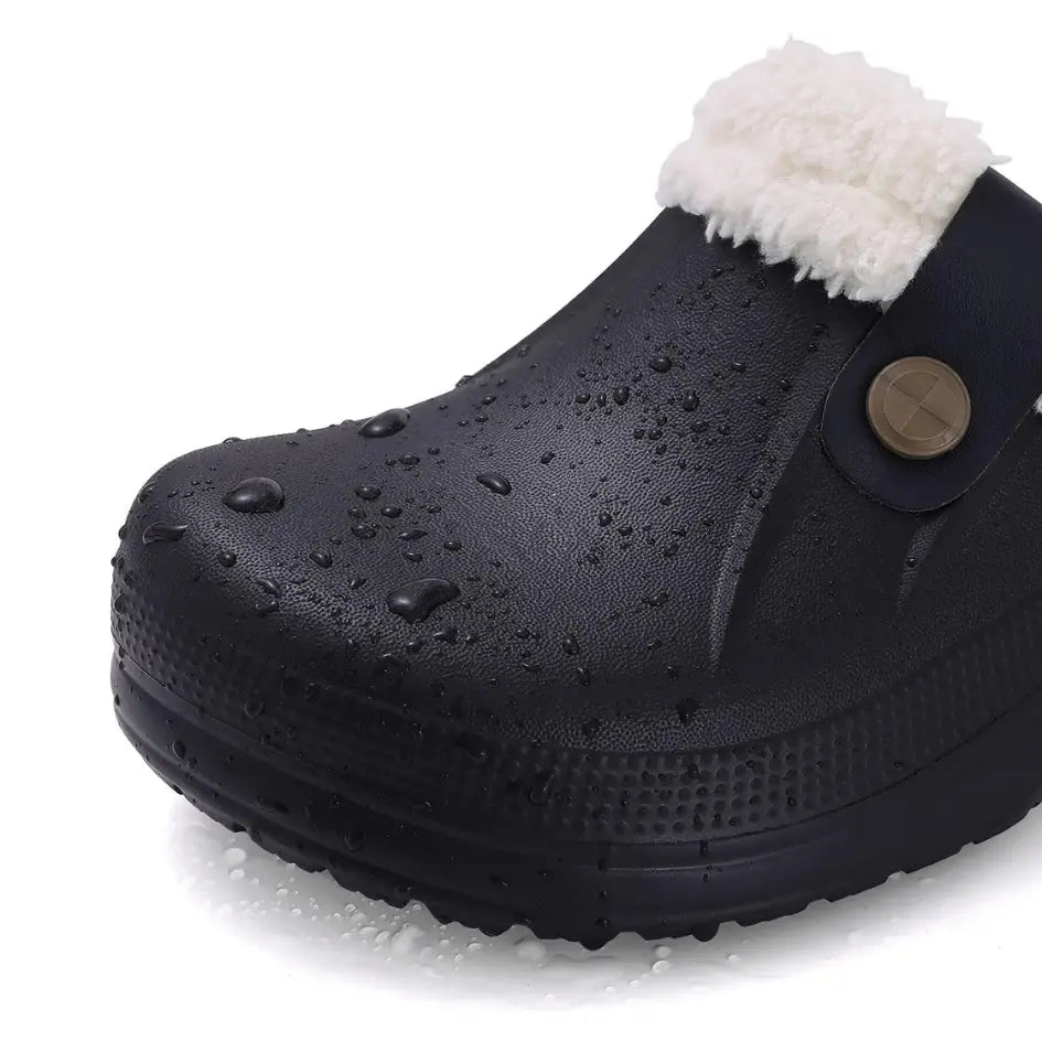 Nufi Pantoffels met Bont voor Heren & Dames - Warme Clogs