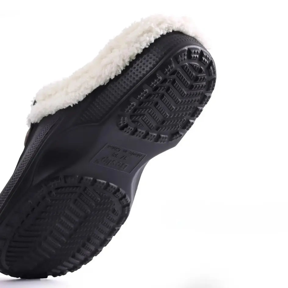 Nufi Pantoffels met Bont voor Heren & Dames - Warme Clogs