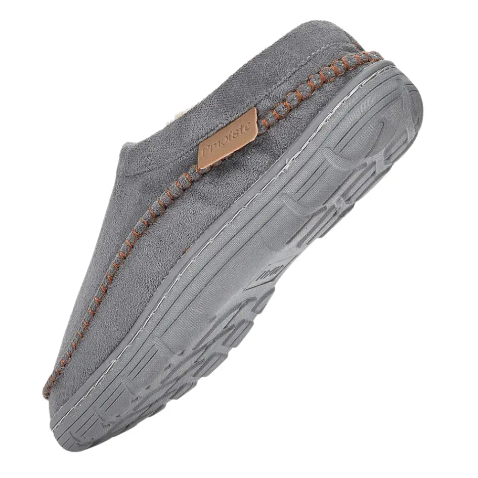 Olivier Pantoffels Heren met Wol - Pantoffels met Harde Zool
