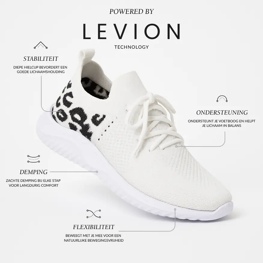 Loa Panterprint Schoenen Dames - Ademend Mesh
