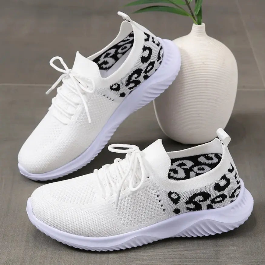 Loa Panterprint Schoenen Dames - Ademend Mesh