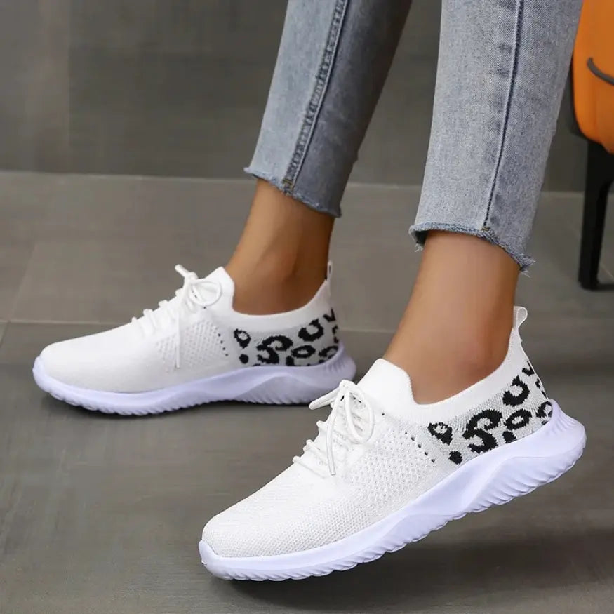 Loa Panterprint Schoenen Dames - Ademend Mesh