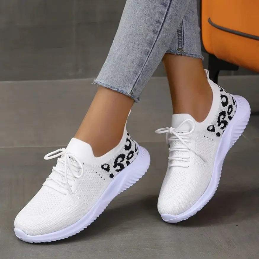 Loa Panterprint Schoenen Dames - Ademend Mesh