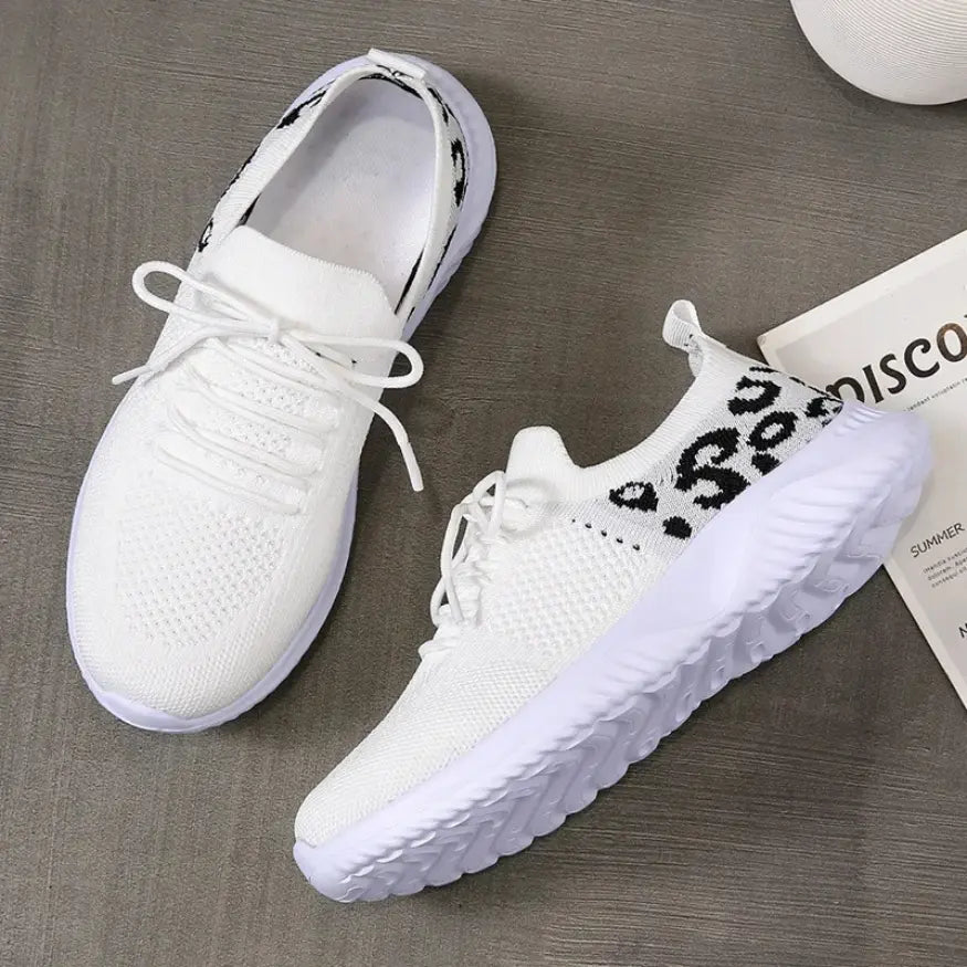 Loa Panterprint Schoenen Dames - Ademend Mesh
