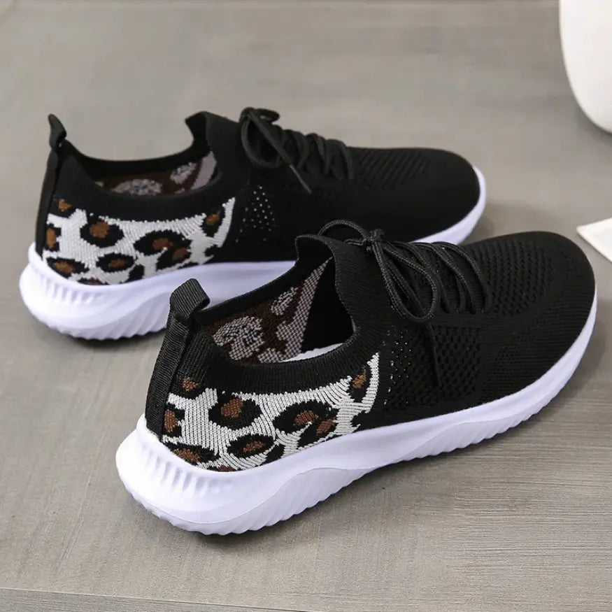 Loa Panterprint Schoenen Dames - Ademend Mesh