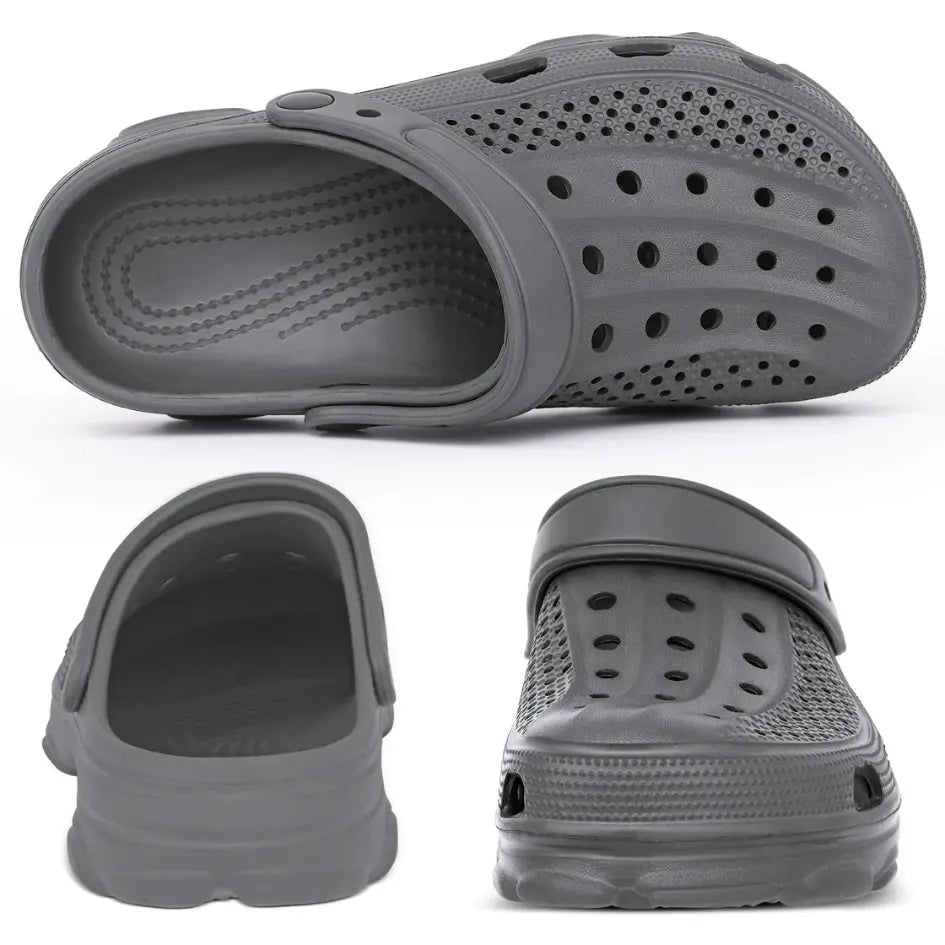 OrthoStep Clogs Heren - Klompen met Voetboog Ondersteuning & Hielband