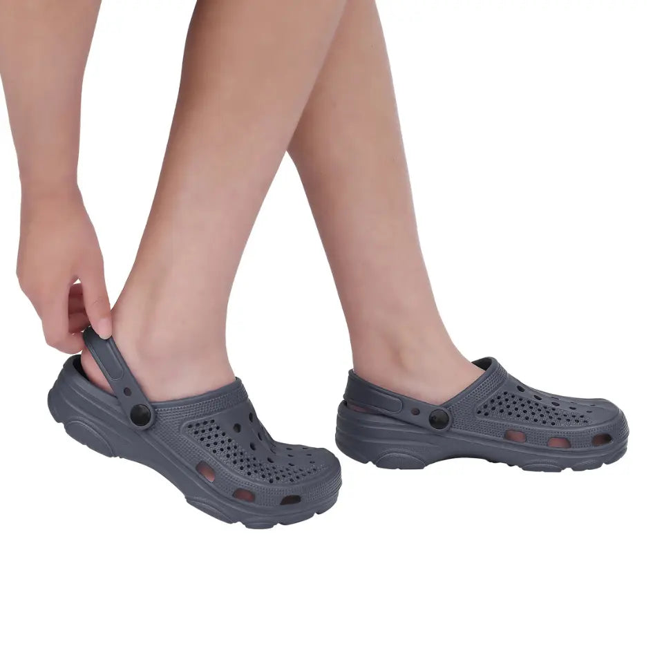 OrthoStep Clogs Heren - Klompen met Voetboog Ondersteuning & Hielband