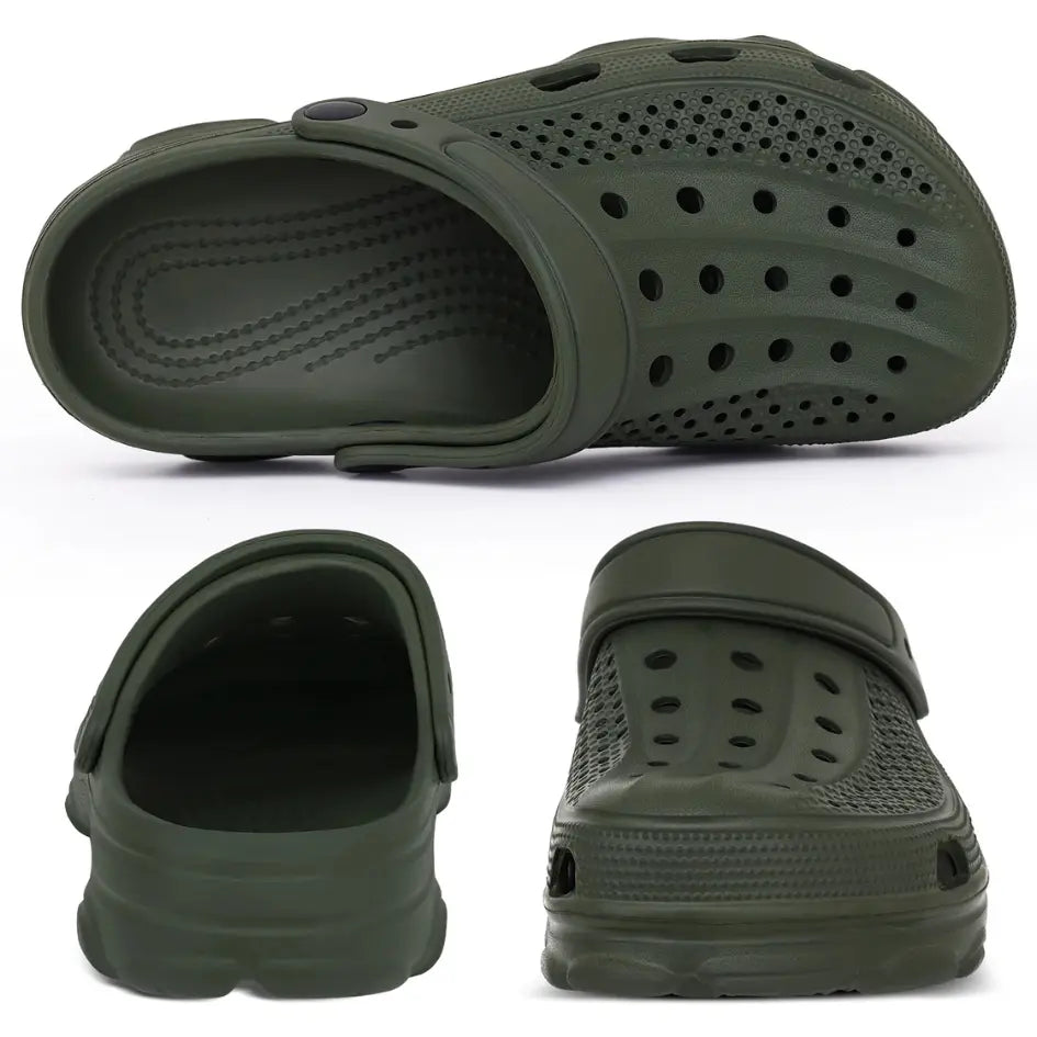 OrthoStep Clogs Heren - Klompen met Voetboog Ondersteuning & Hielband