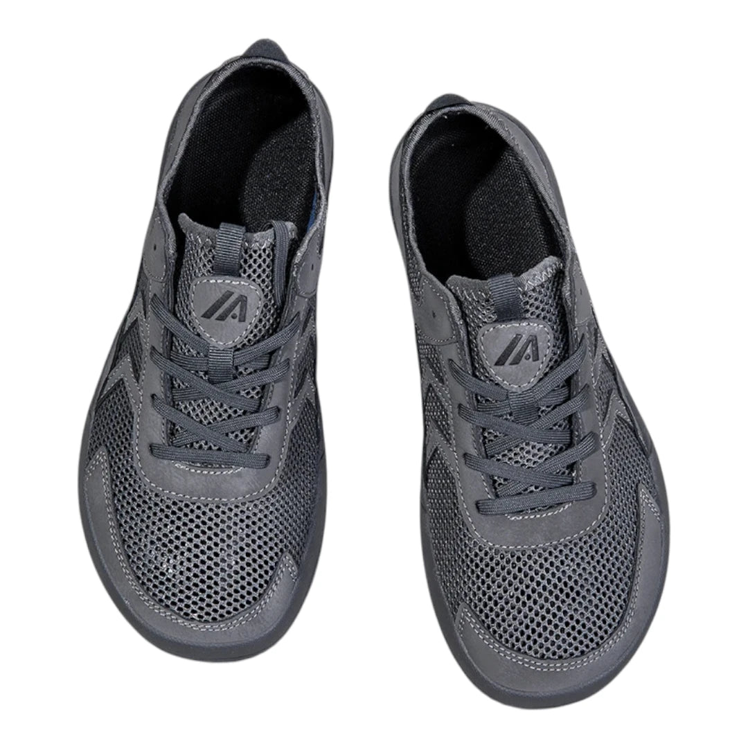 Aro Mesh Sneakers met Brede Neus - Ademende Schoenen voor Brede Voeten