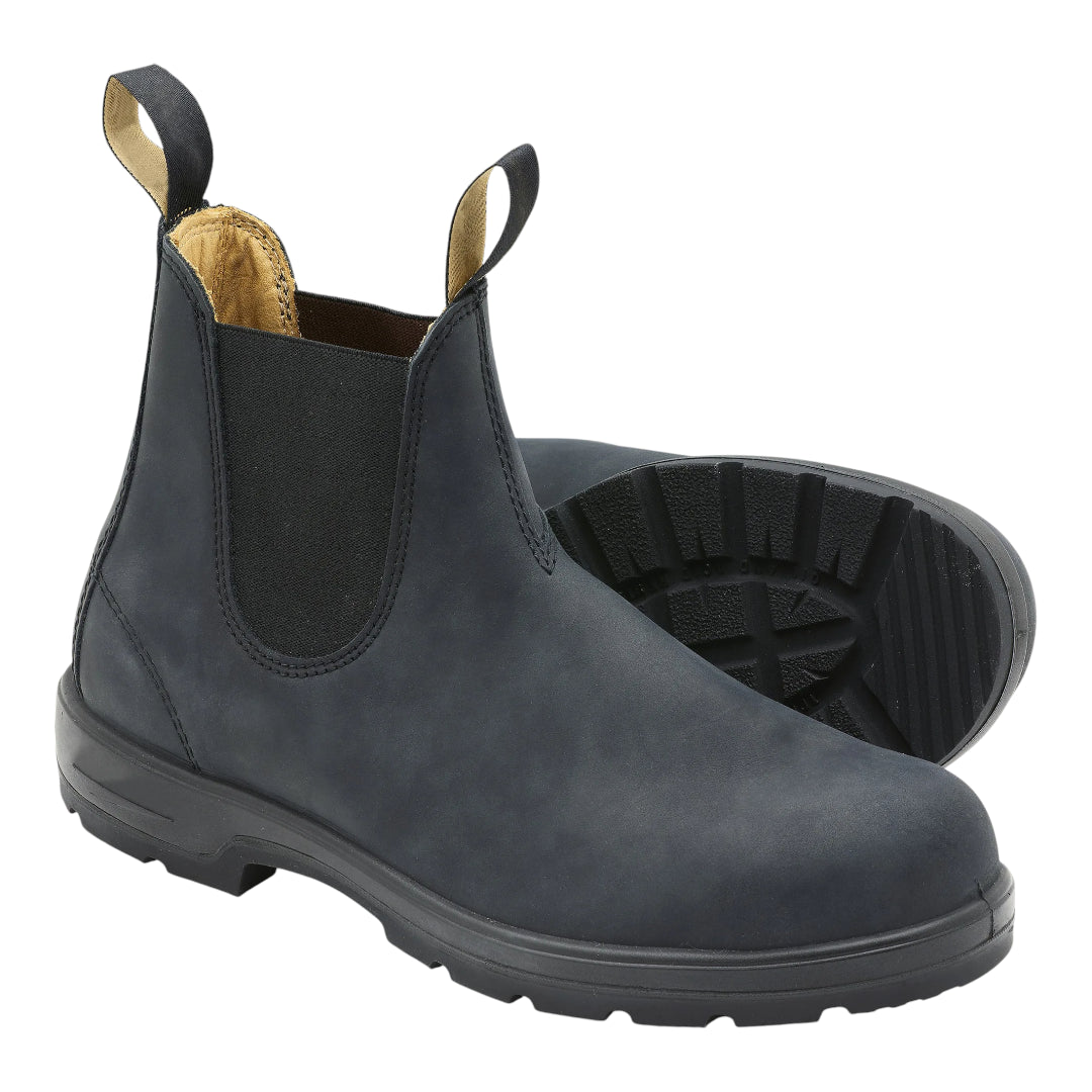 Riley Chelsea Boots Unisex – Vegan Leren Enkellaarzen met Elastiek