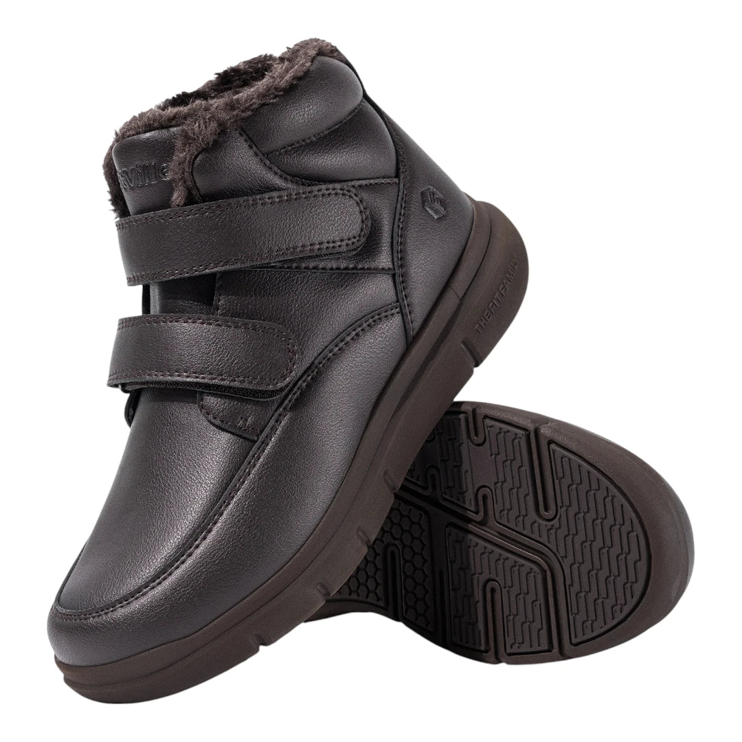 Arvo Hoge Schoenen Heren – Orthopedische Snowboots met Klittenband