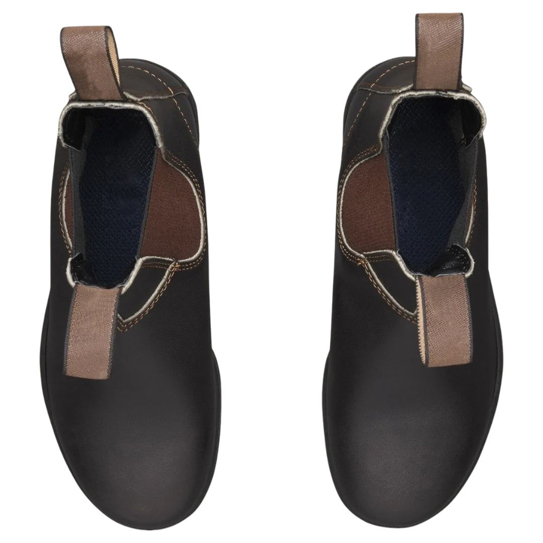Riley Chelsea Boots Unisex – Vegan Leren Enkellaarzen met Elastiek