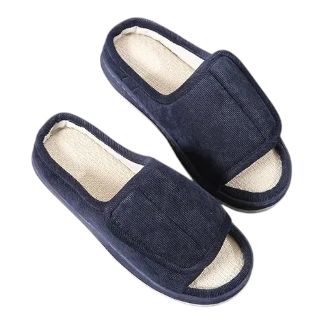 Sam Diabetes Pantoffels Unisex - Sloffen voor Brede & Gezwollen Voeten