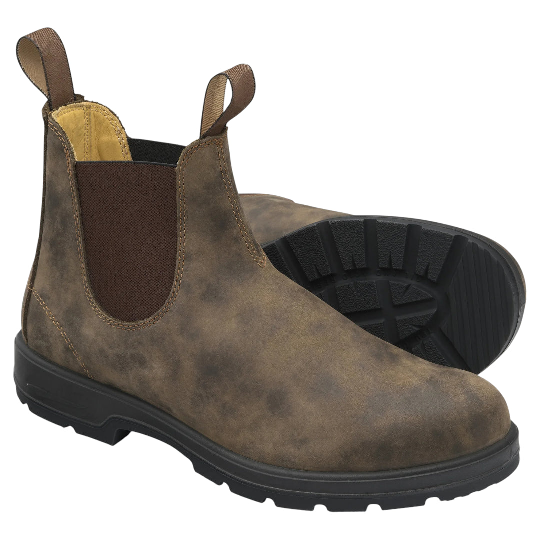 Riley Chelsea Boots Unisex – Vegan Leren Enkellaarzen met Elastiek