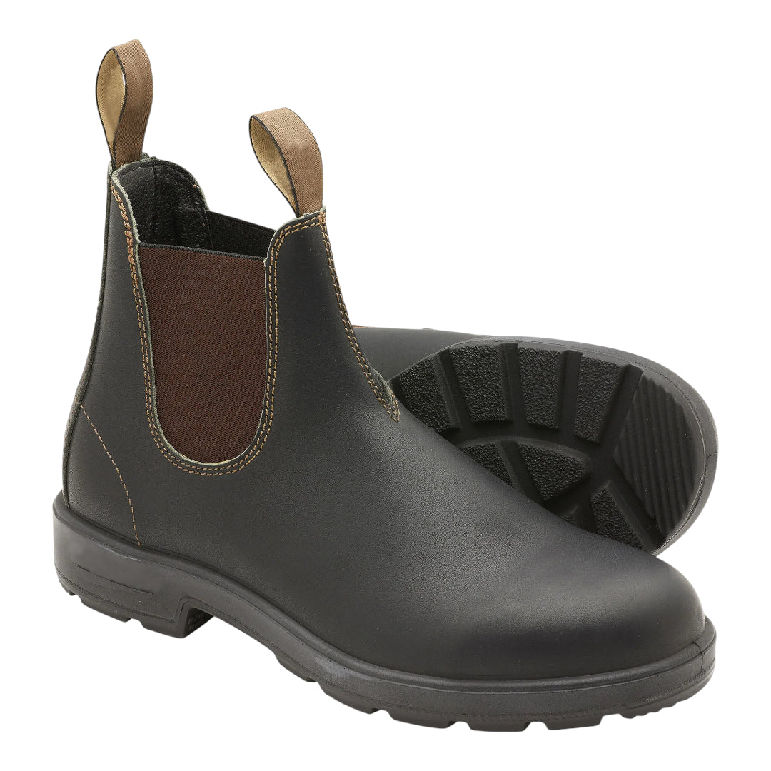 Riley Chelsea Boots Unisex – Vegan Leren Enkellaarzen met Elastiek