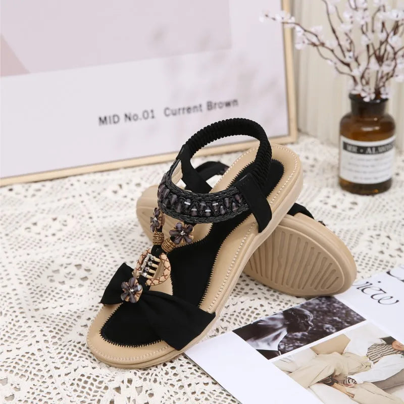 Mia Hippe Dames Sandalen - Zomerse Sandalen