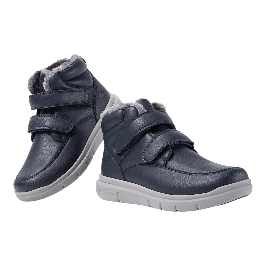 Arvo Hoge Schoenen Heren – Orthopedische Snowboots met Klittenband