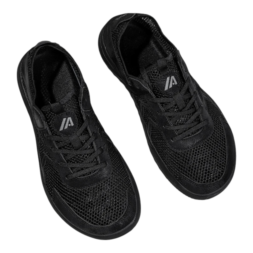 Aro Mesh Sneakers met Brede Neus - Ademende Schoenen voor Brede Voeten