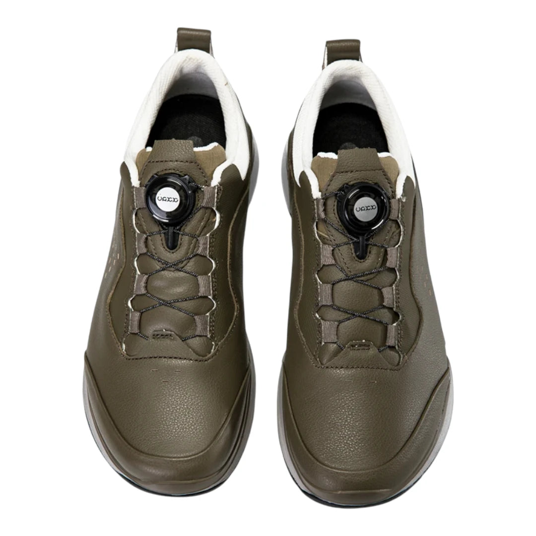 Dex Leren Wandelenschoenen Heren met Boa Sluiting - Brede Leest