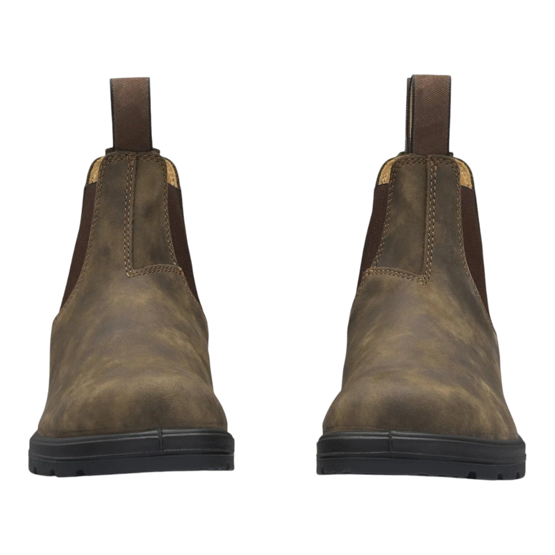 Riley Chelsea Boots Unisex – Vegan Leren Enkellaarzen met Elastiek