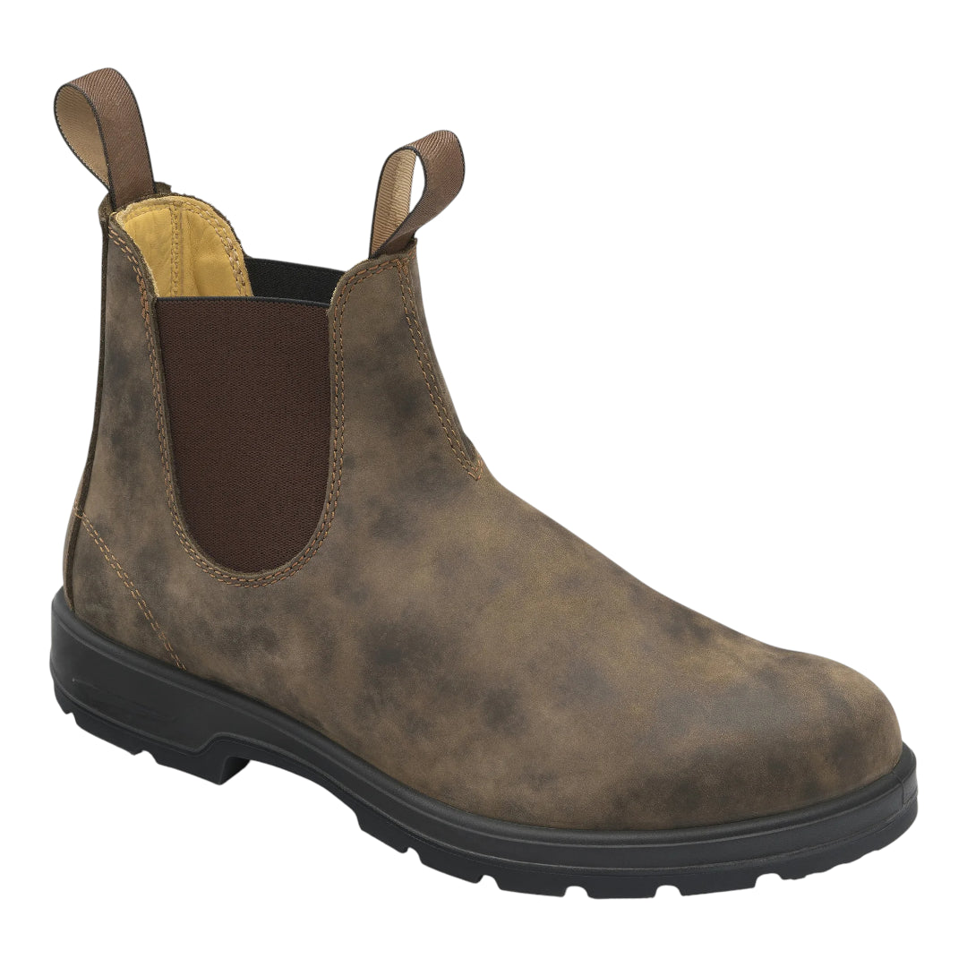 Riley Chelsea Boots Unisex – Vegan Leren Enkellaarzen met Elastiek