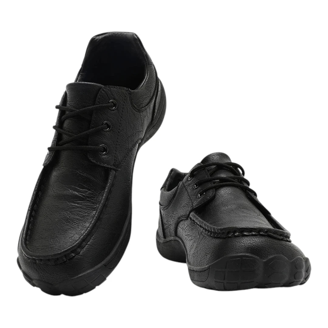 Mauro Barefoot Schoenen Heren met Veters – Brede Neus & Zero Drop Zool