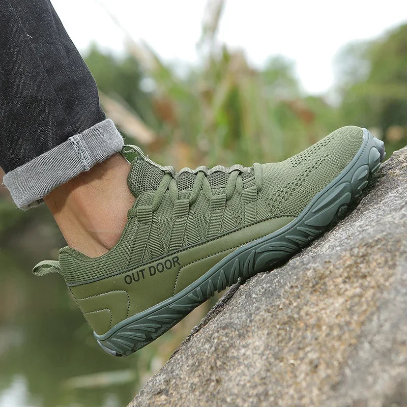 Roan Barefoot Schoenen Heren Comfortabele Toe Shoes met Antislipzool