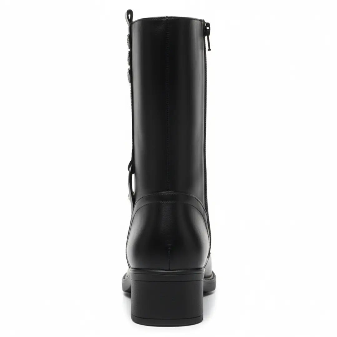 Selene Hoge Gevoerde Laarzen Dames – Warme Winter Boots met Hak