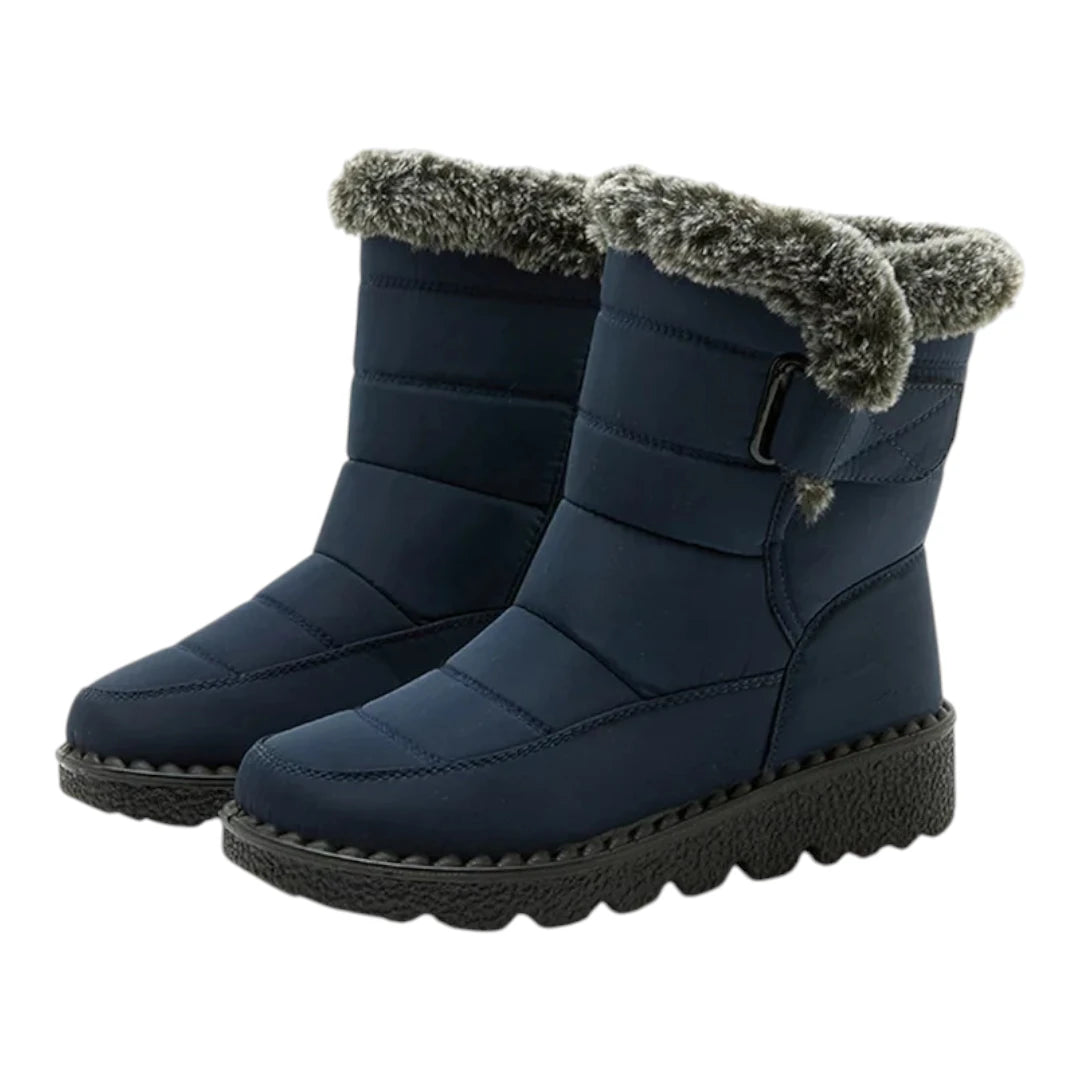 Fenna Dames Snowboots – Waterdichte Laarzen met Warme Voering
