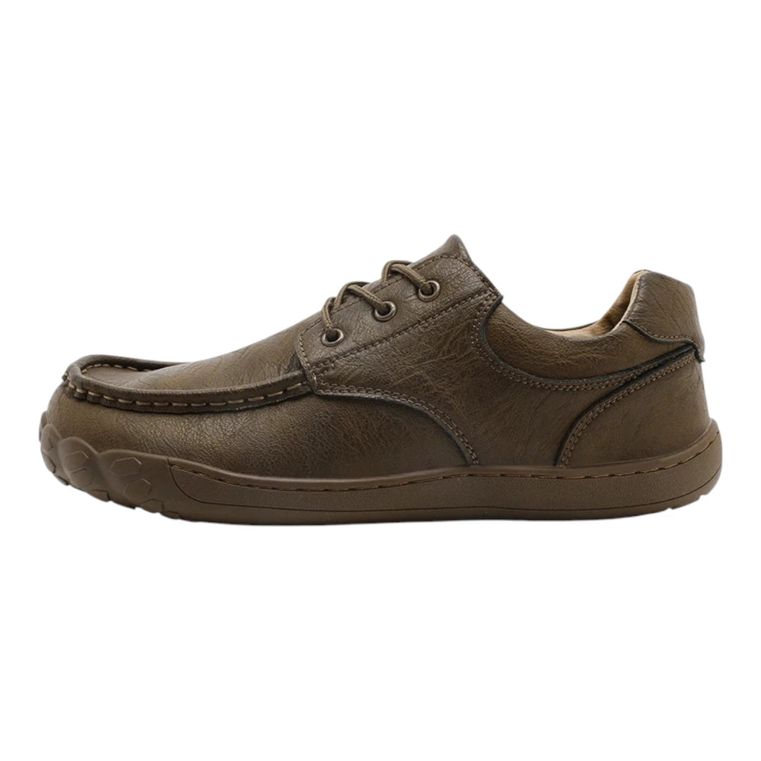 Mauro Barefoot Schoenen Heren met Veters – Brede Neus & Zero Drop Zool