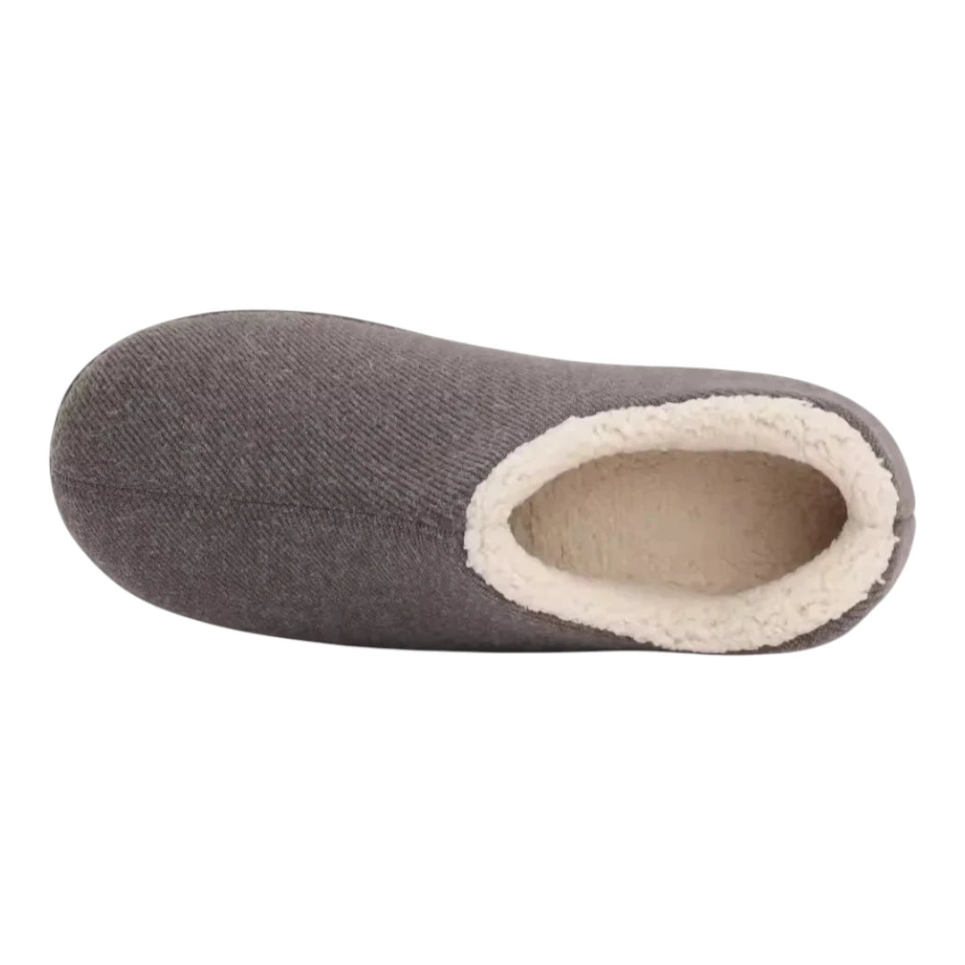 Clara Warme Dames Pantoffels – Pluche Sloffen met Harde Zool