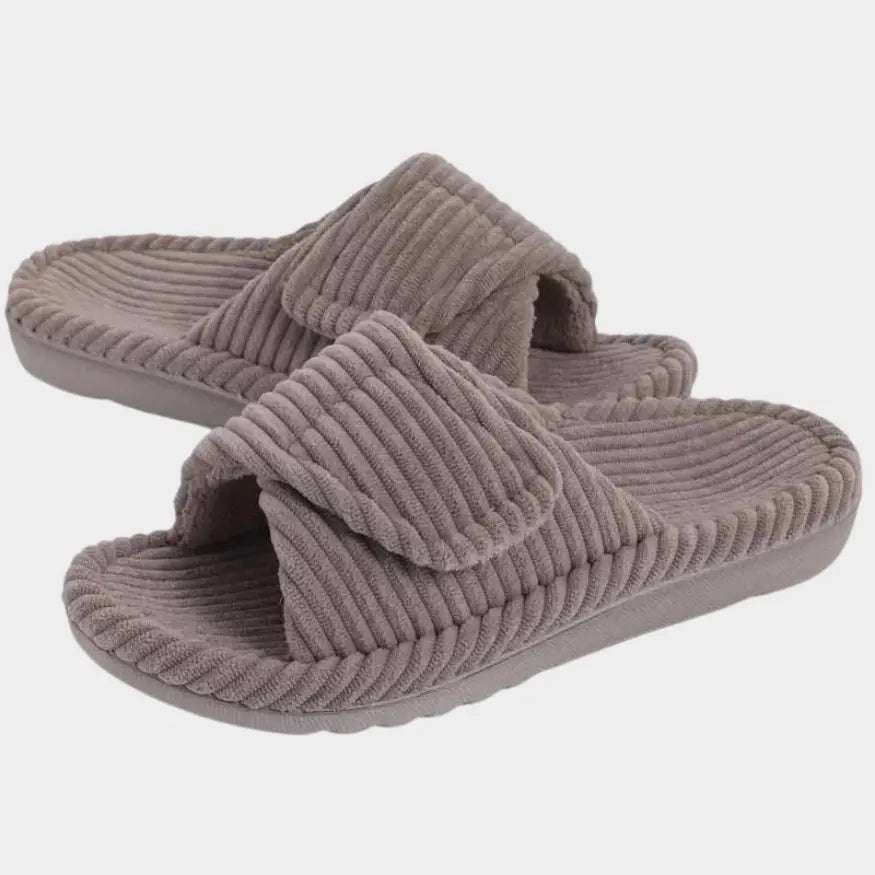 Sky Fluffy Slippers met Voetbed - Orthopedische sloffen