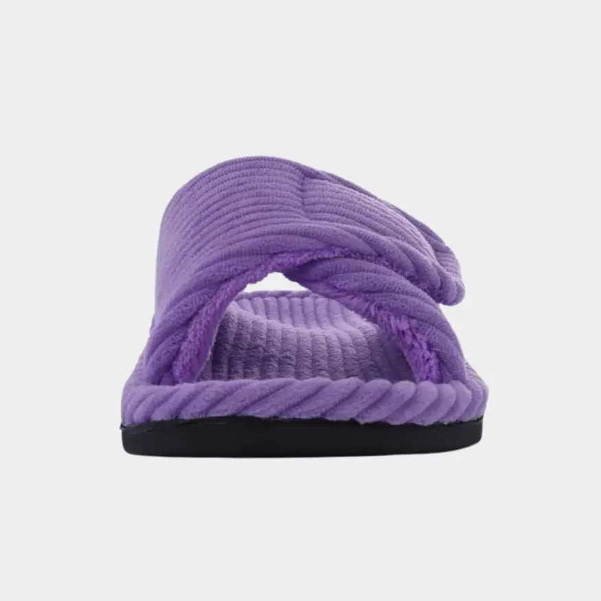 Sky Fluffy Slippers met Voetbed - Orthopedische sloffen