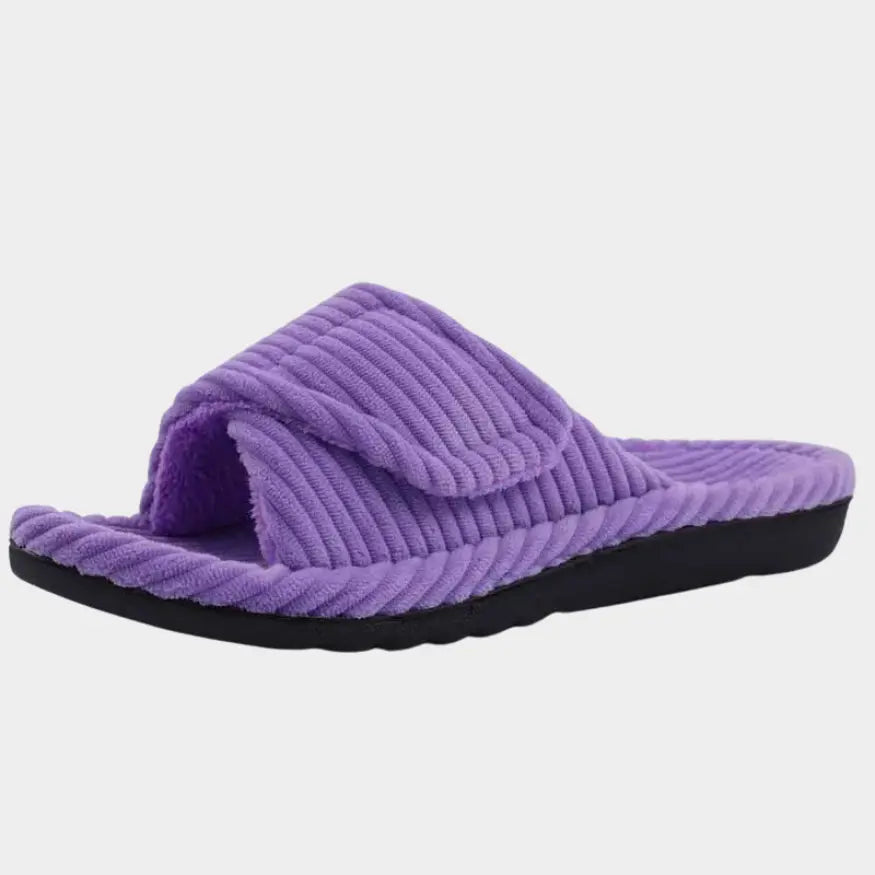 Sky Fluffy Slippers met Voetbed - Orthopedische sloffen