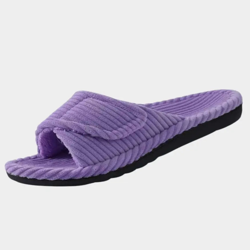 Sky Fluffy Slippers met Voetbed - Orthopedische sloffen