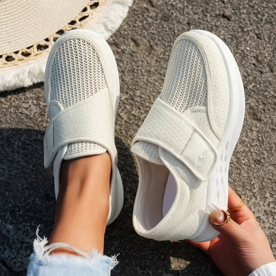 Sola Diabetes Schoenen Dames – Orthopedische Brede Klittenbandschoenen