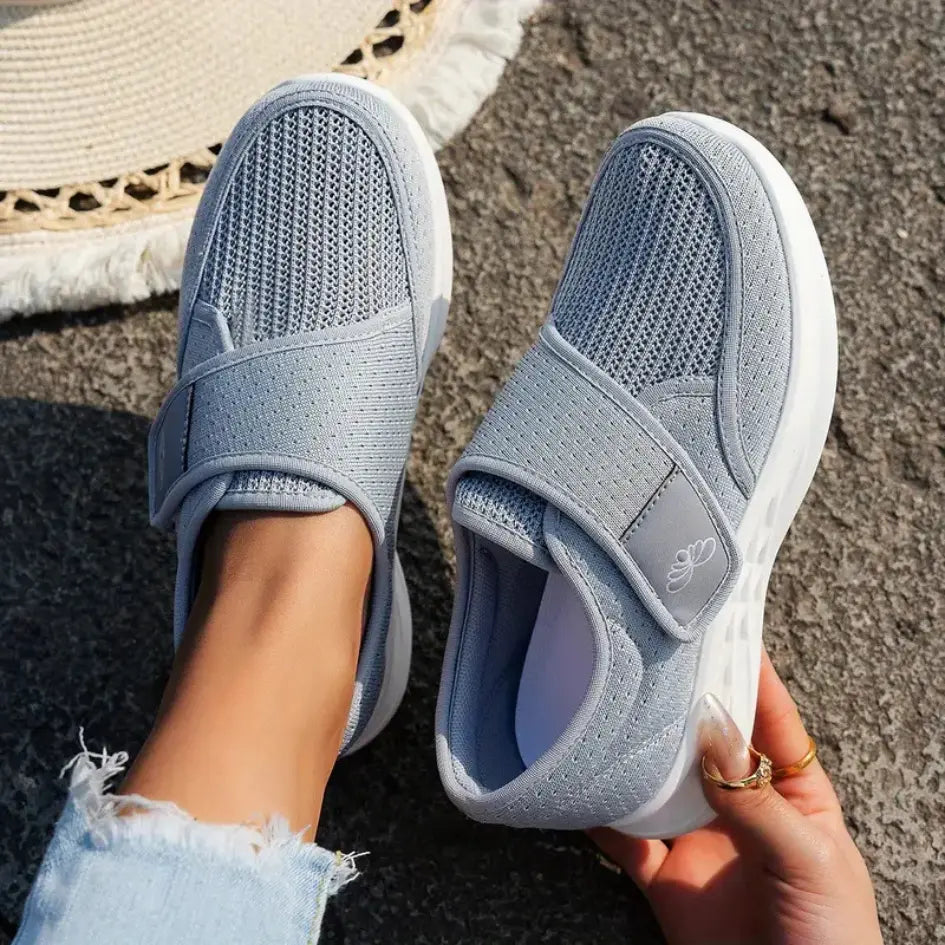 Sola Diabetes Schoenen Dames – Orthopedische Brede Klittenbandschoenen