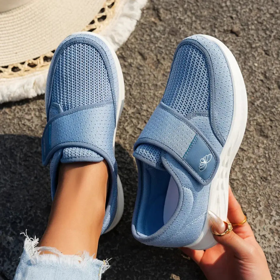 Sola Diabetes Schoenen Dames – Orthopedische Brede Klittenbandschoenen