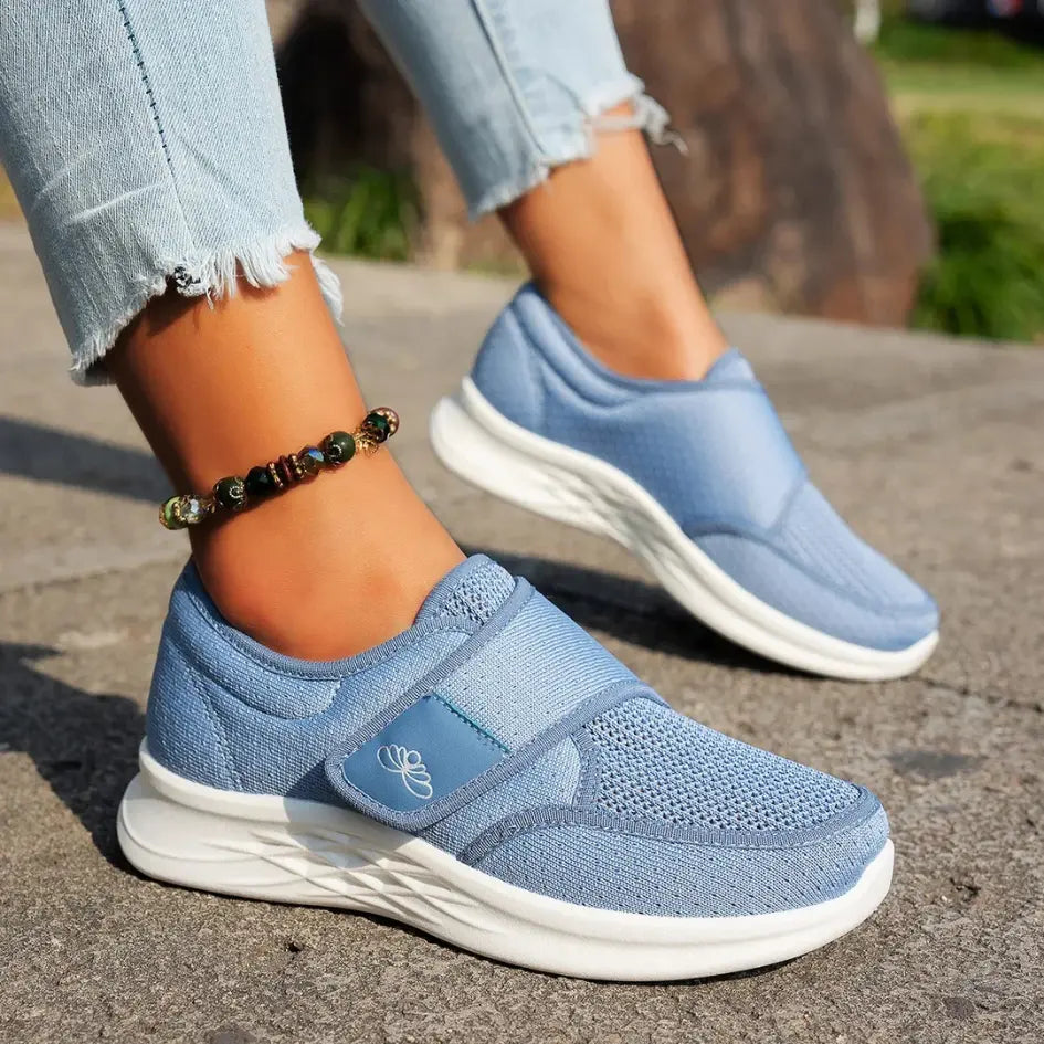 Sola Diabetes Schoenen Dames – Orthopedische Brede Klittenbandschoenen