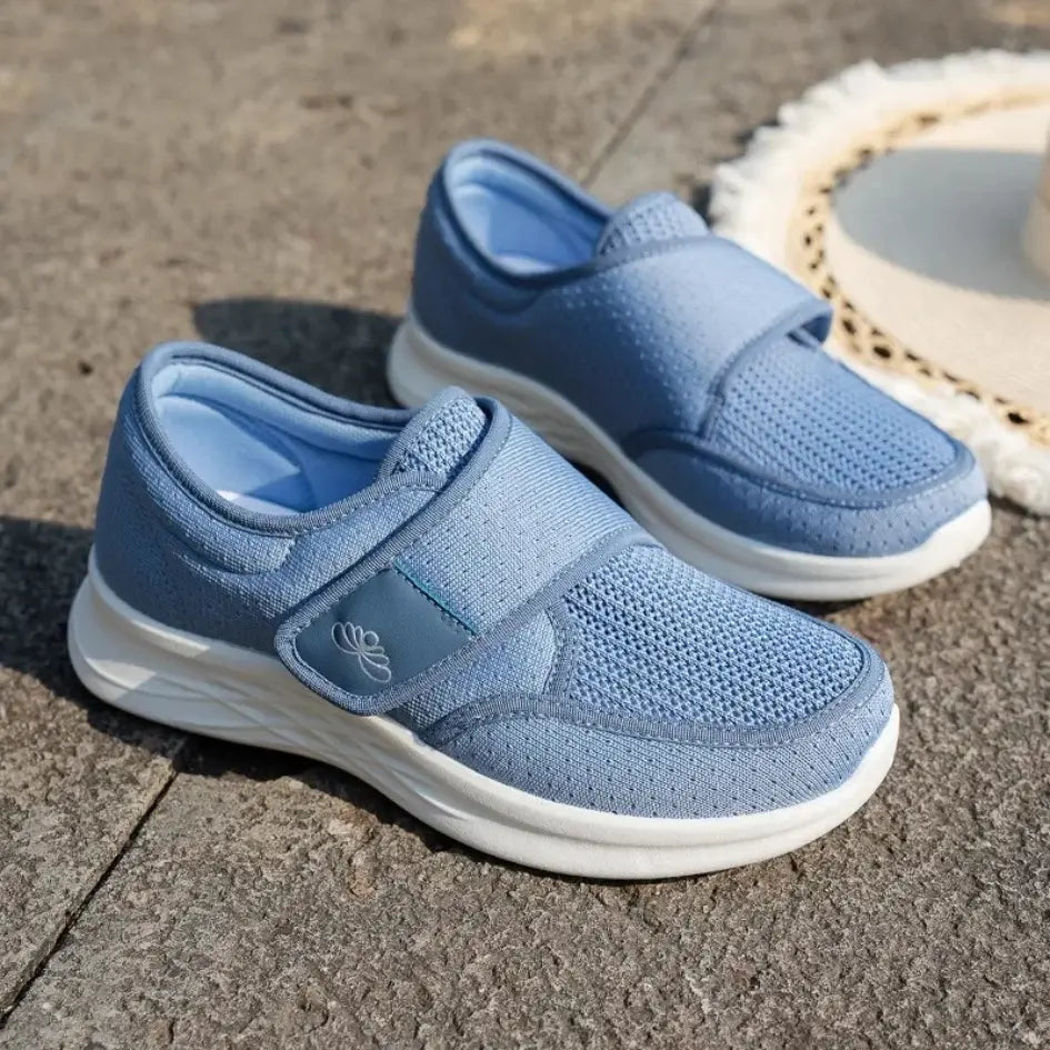 Sola Diabetes Schoenen Dames – Orthopedische Brede Klittenbandschoenen