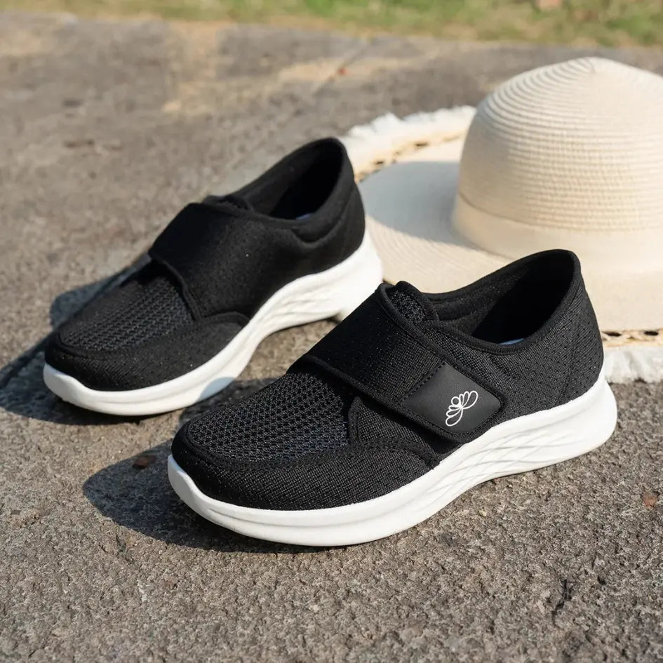 Sola Diabetes Schoenen Dames – Orthopedische Brede Klittenbandschoenen