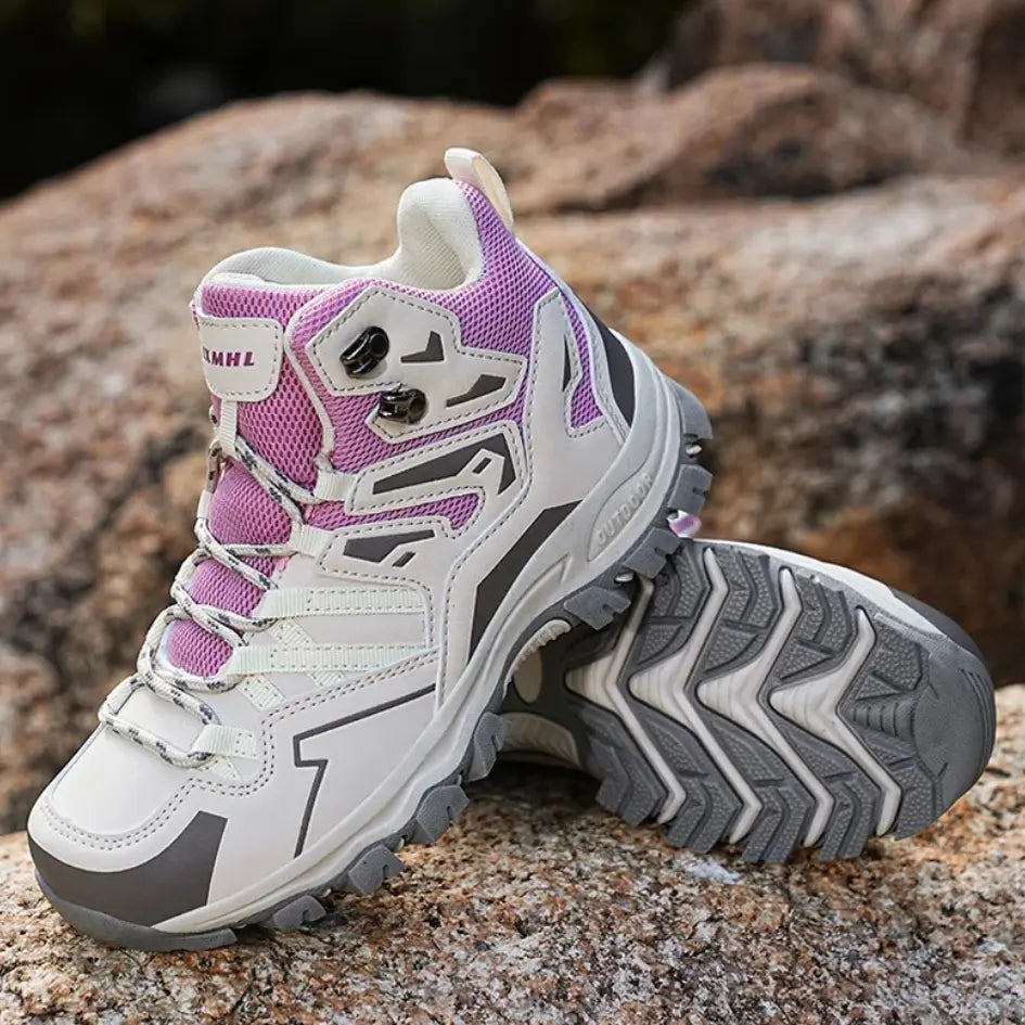 Tira Hoge Lichtgewicht Wandelschoenen voor Dames met Goede Grip
