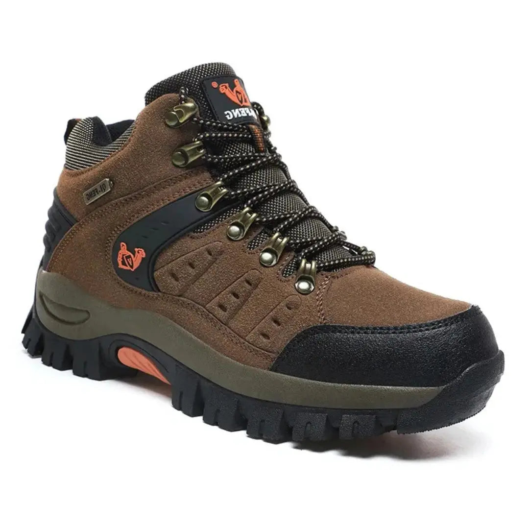 Leren Wandelschoenen met Demping Unisex - Waterdichte Bergschoenen