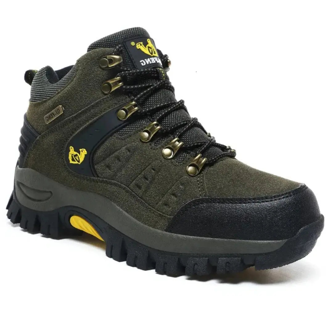 Leren Wandelschoenen met Demping Unisex - Waterdichte Bergschoenen