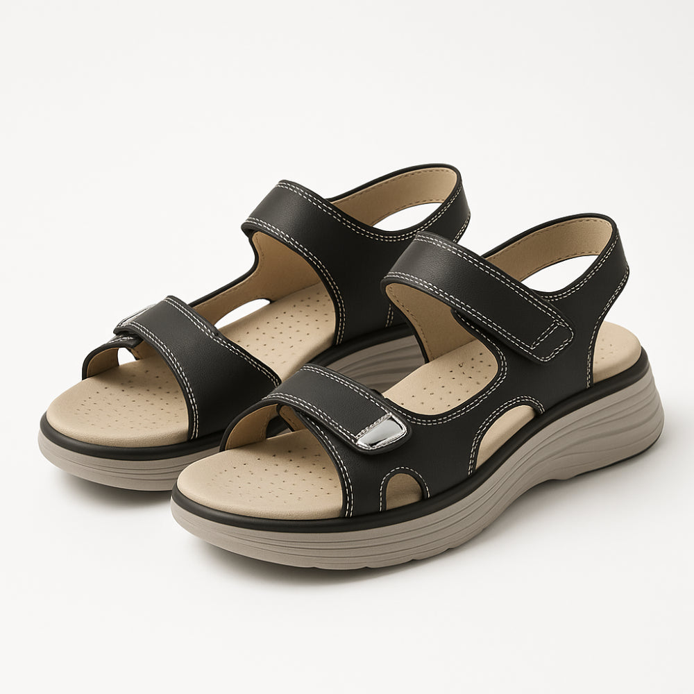 Zoe Verstelbare Platform Sandalen Dames - Zomerse Sandalen