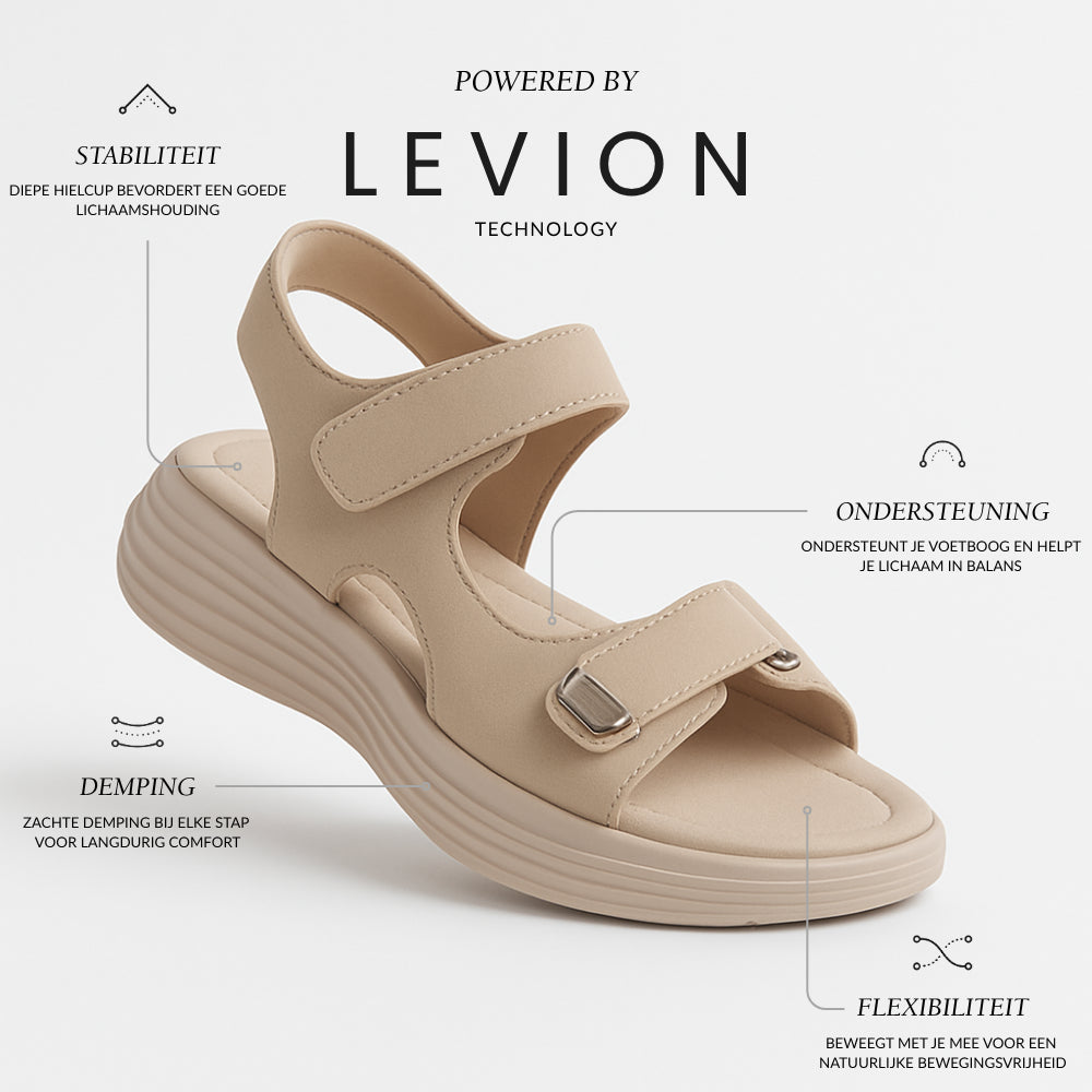 Zoe Verstelbare Platform Sandalen Dames - Zomerse Sandalen