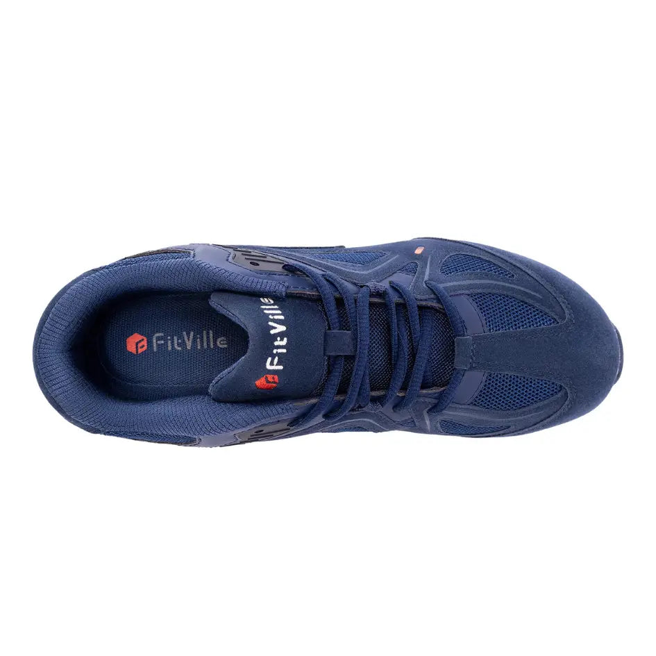 Zane Wandelschoenen Heren met Voetboog ondersteuning - Brede Leest