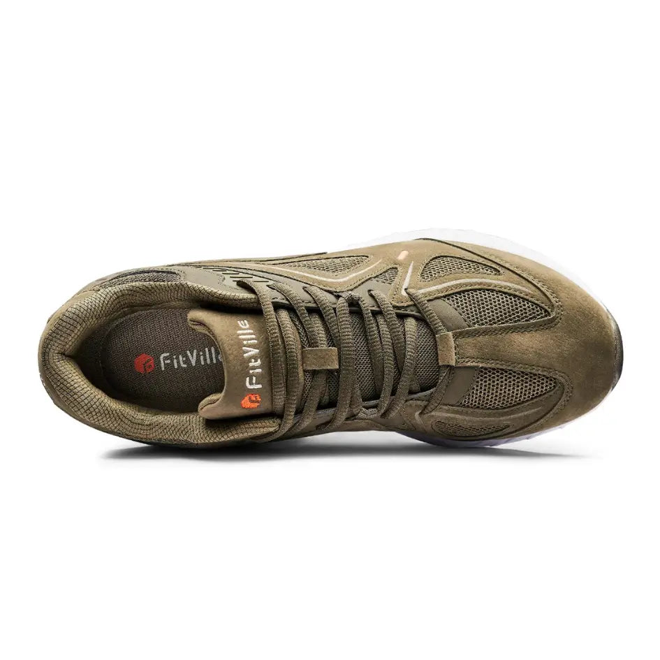 Zane Wandelschoenen Heren met Voetboog ondersteuning - Brede Leest