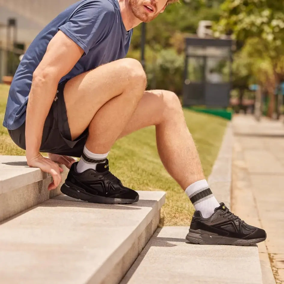 Zane Wandelschoenen Heren met Voetboog ondersteuning - Brede Leest