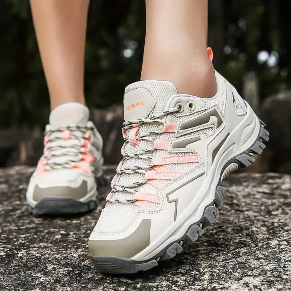 Zia Ademende Wandelschoenen Dames - Lage Wandelschoenen met Demping